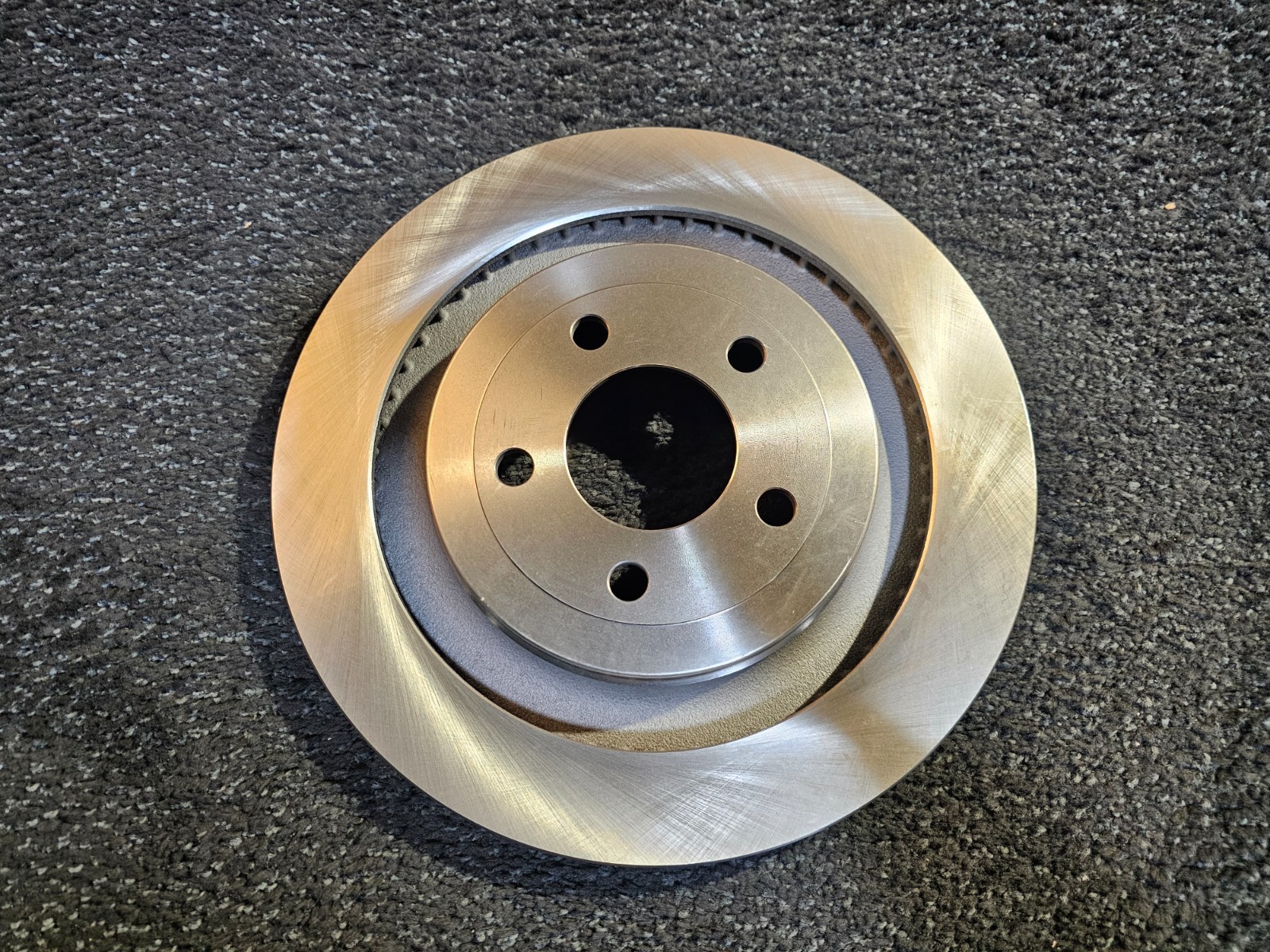 PowerStop AR85160 Plain Surface Rear Brake Rotor Fits 2015-2023 Ford Mustang