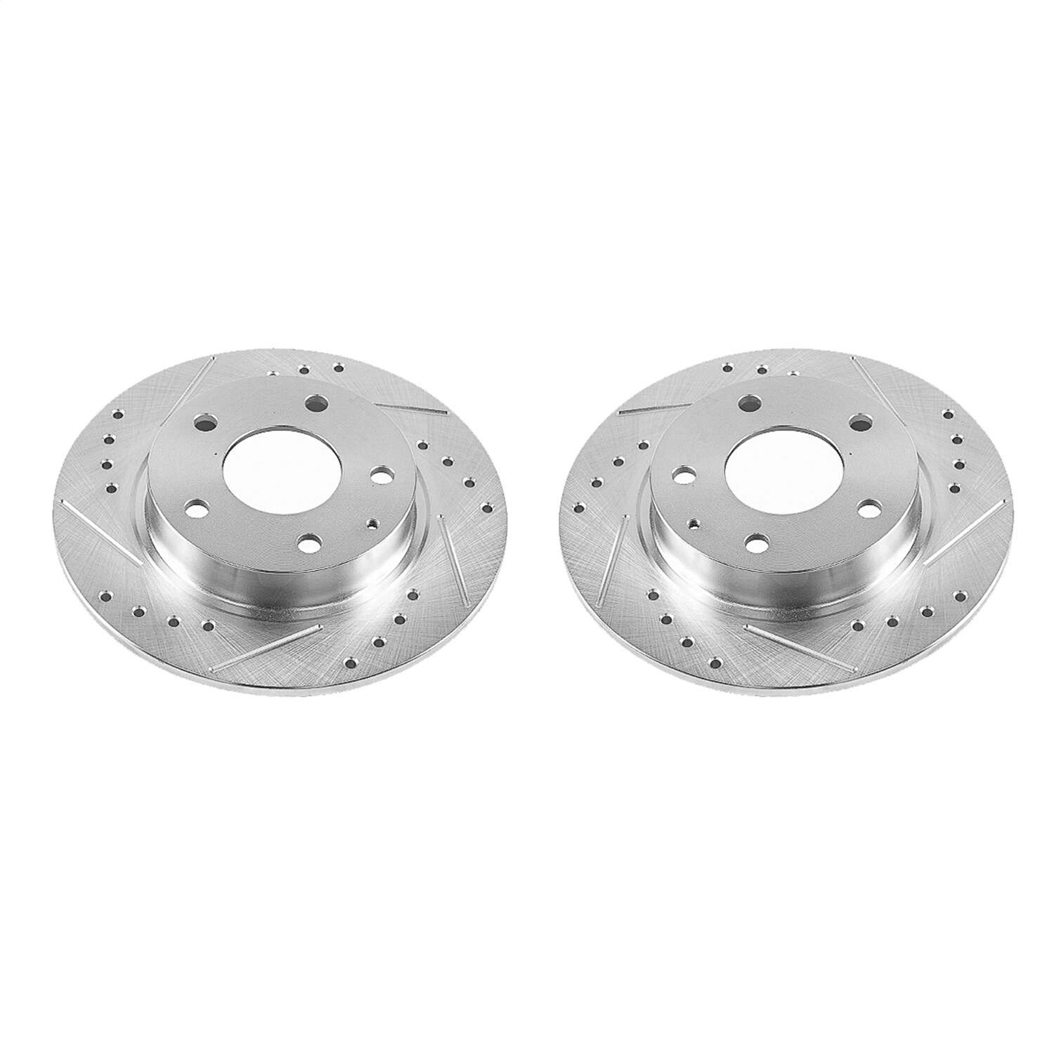 PowerStop JBR1594XPR Disc Brake Rotor Set For 14-21 Mazda 3 CX-3 CX-30