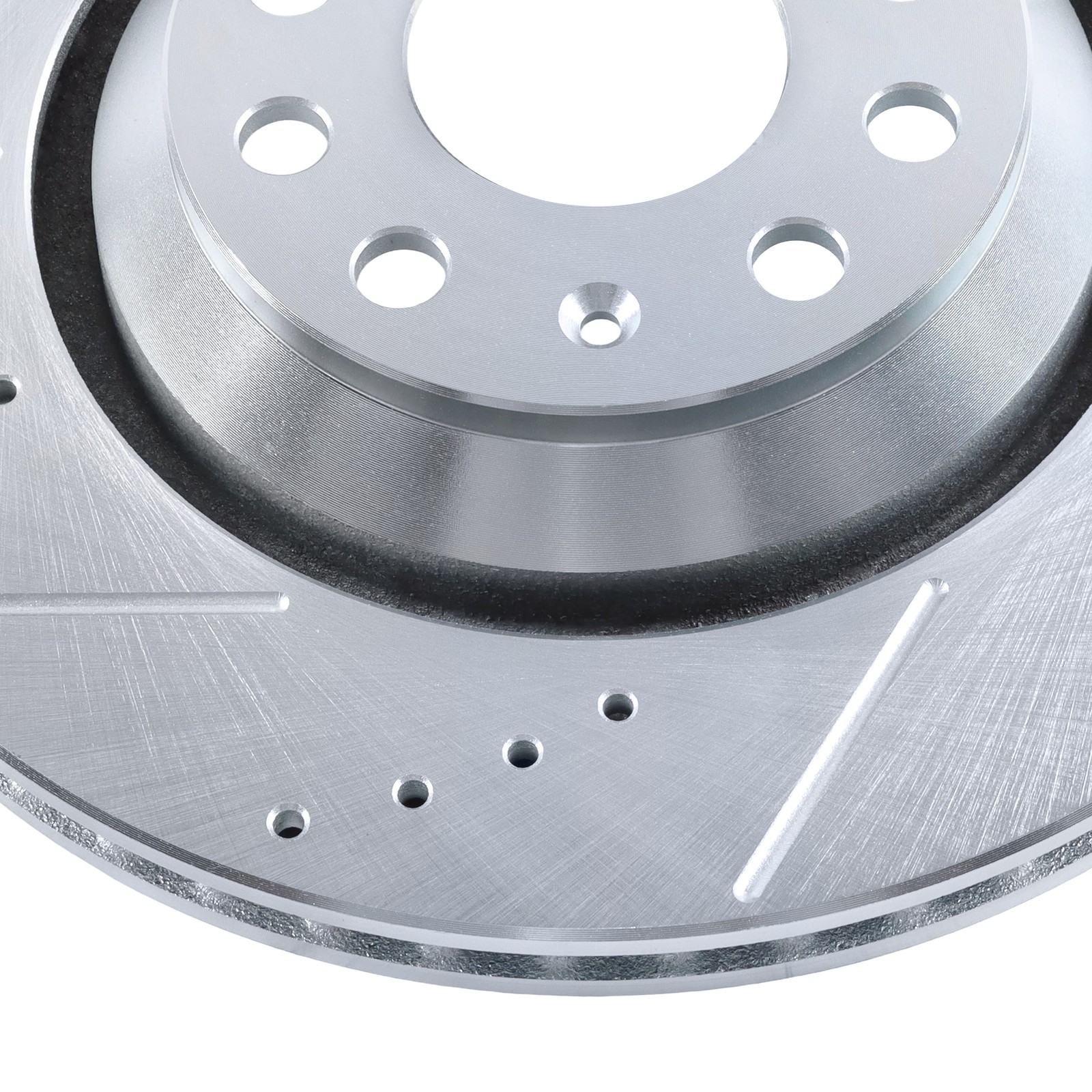 Rear Drilled Brake Rotor & Brake Pad For Volkswagen Arteon Atlas Tiguan 19-20