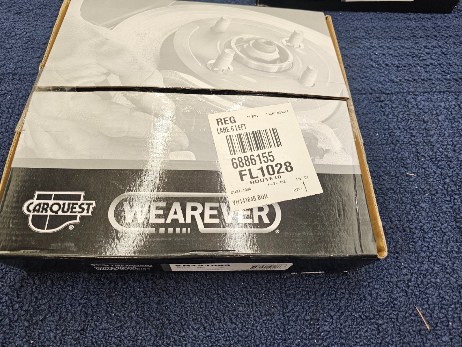 (QTY 2) YH141849 Disc Brake Rotor For Select 93-04 Chrysler Dodge Eagle Models