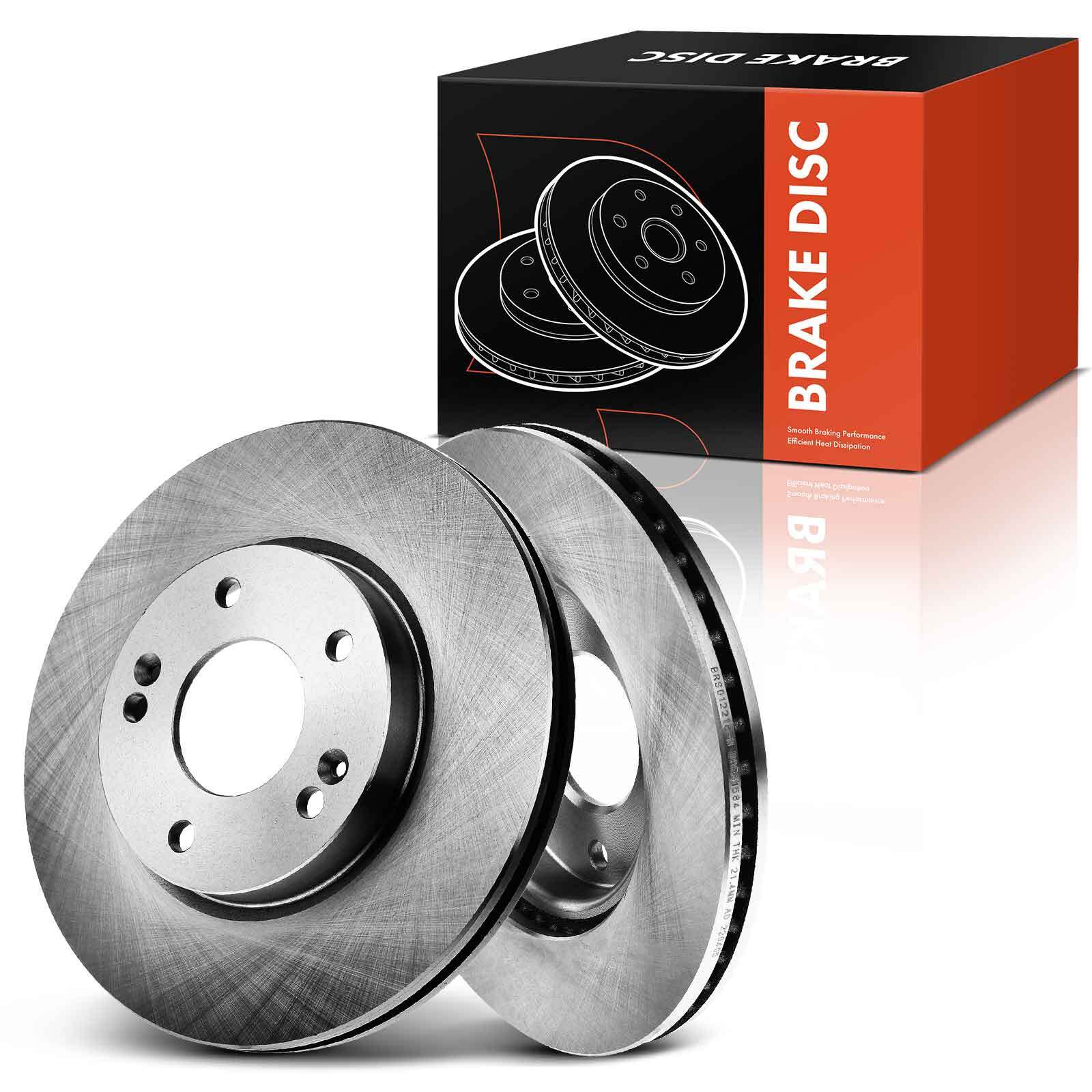 Front Disc Brake Rotors for Hyundai Elantra Veloster Kia Forte Forte5 Forte Koup