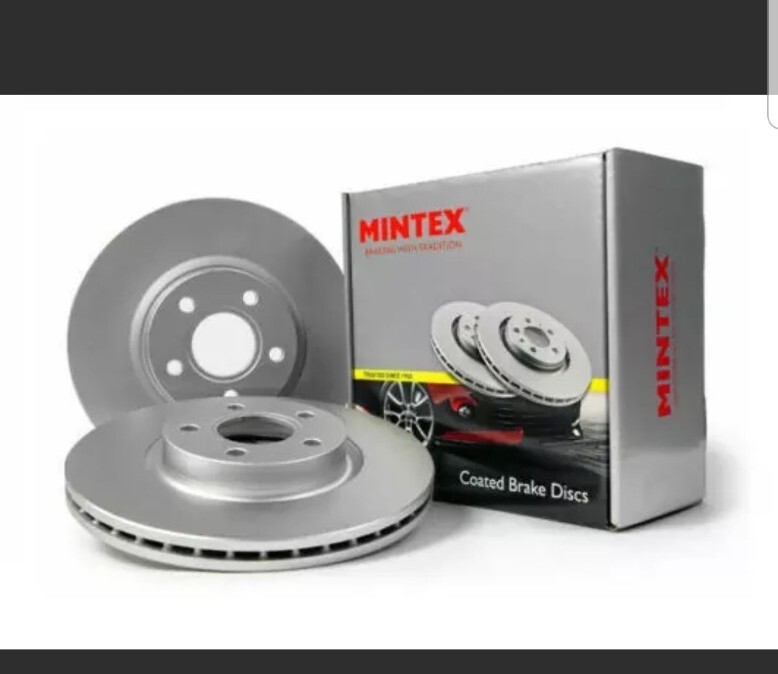 Rear Brake Discs Set L/R Fits DODGE HYUNDAI Mintex MDC2382C