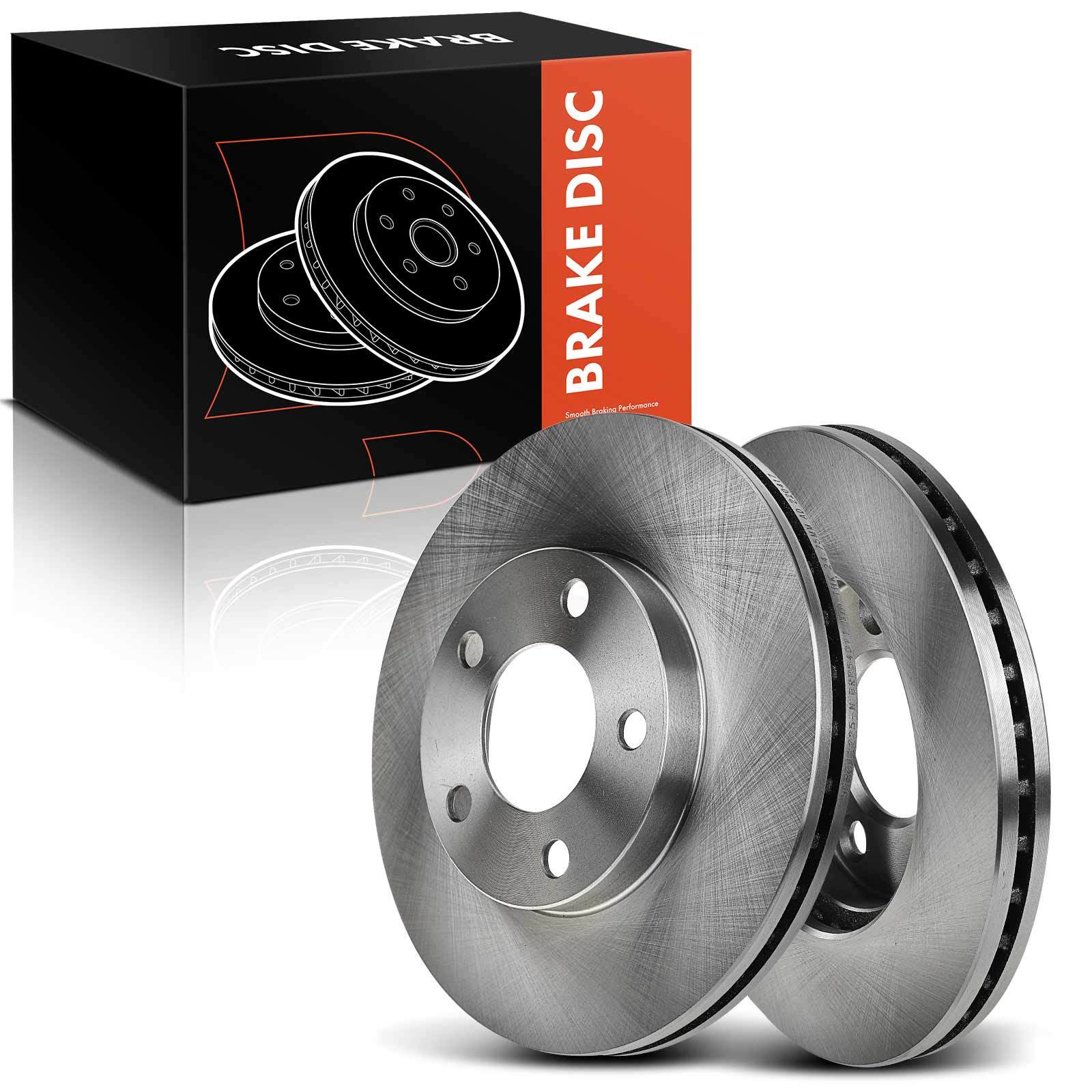 2x Disc Brake Rotors for Ford Mustang 1994-2004 Base GT 5Lug Front Left & Right