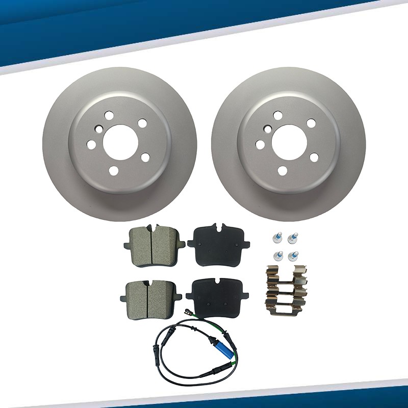 330 mm Rear Brake Disc Rotors Ceramic Pads Fits BMW X4 2019 2020 2021 2022 2023