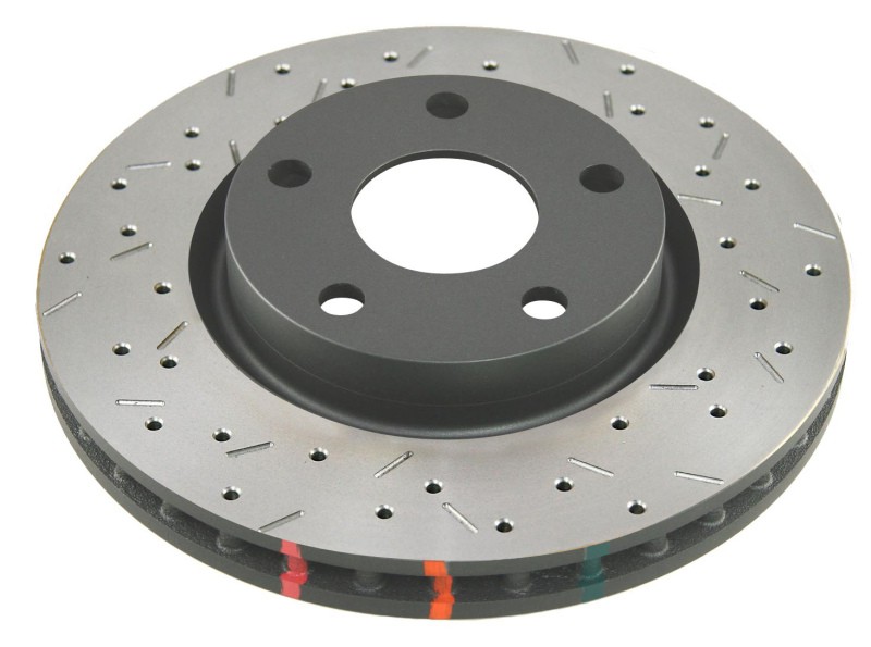 DBA For 2016-2017 Ford Focus RS Rear Drilled & Slotted 4000 Series Rotor