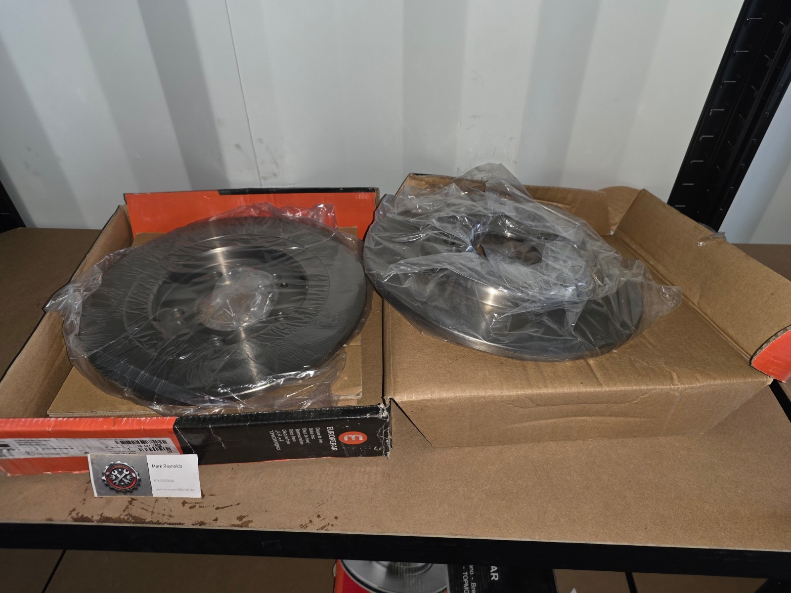 Eurorepar Hyundai i30 Kia Ceed 11 – 18 Rear Brake Discs Set 1642771080