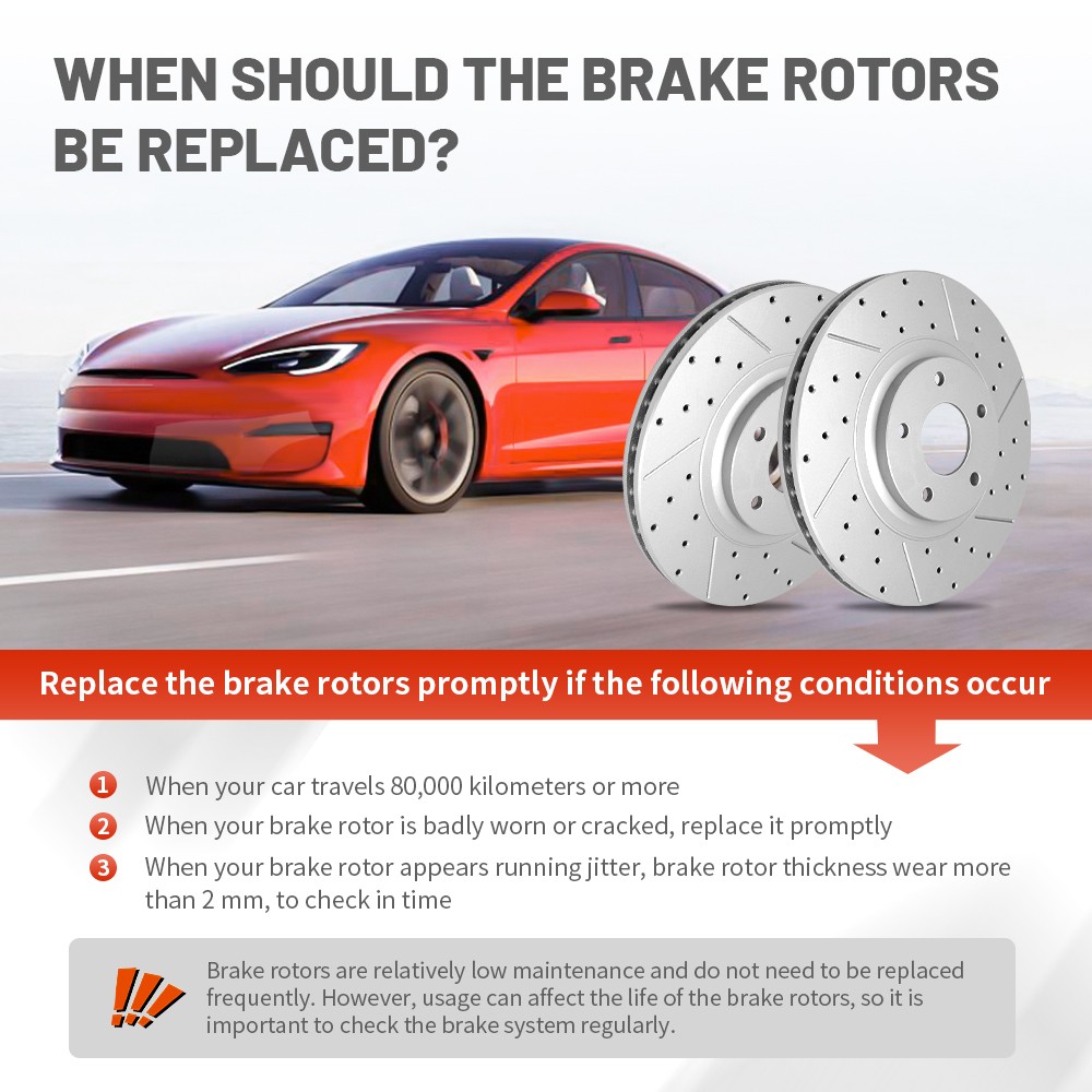 Front+Rear Drilled Brake Rotors Ceramic Pads For Ford F-150 Expedition Navigator