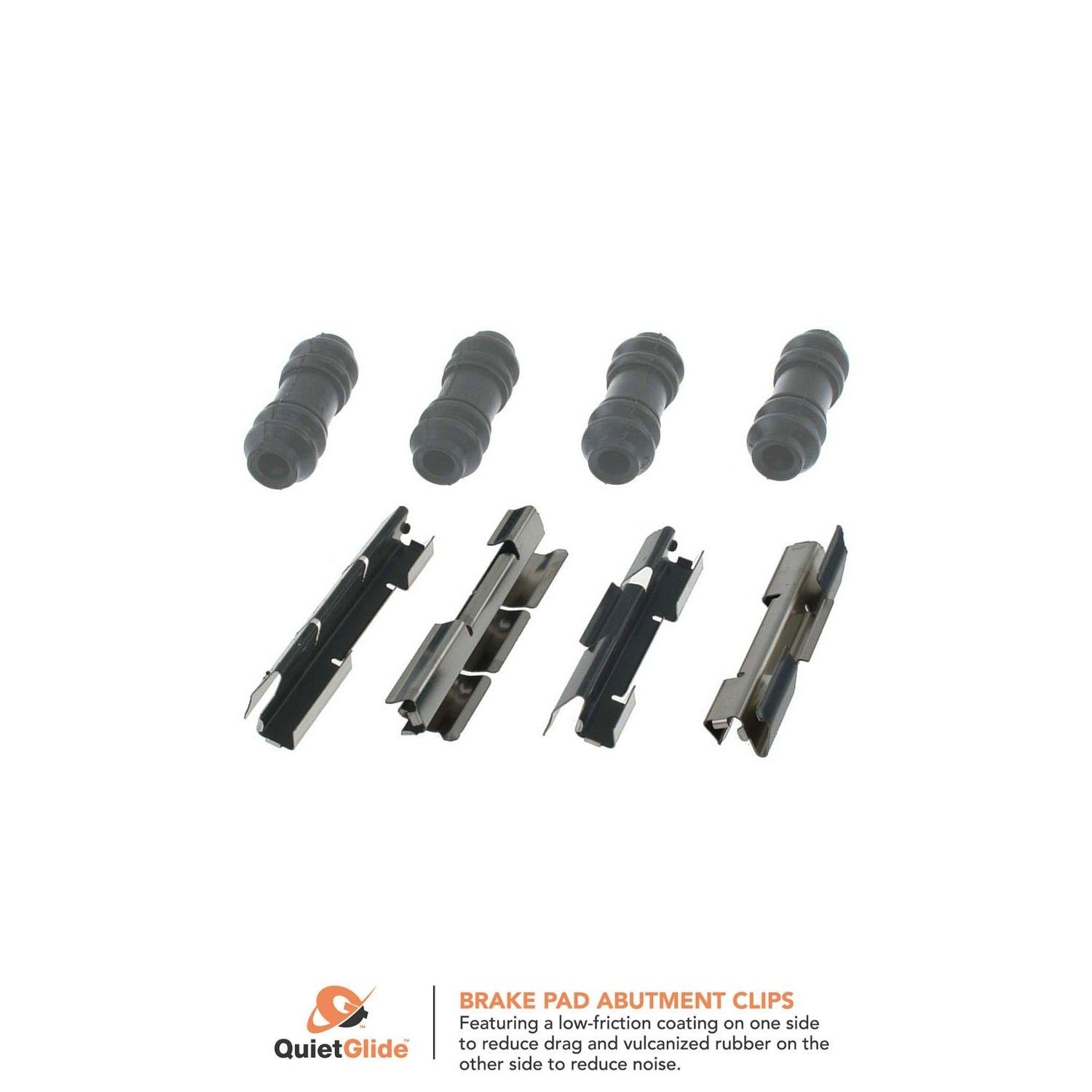 Carlson H5668Q Disc Brake Hardware Kit For 01-08 Dodge 1500 2500 3500 4000