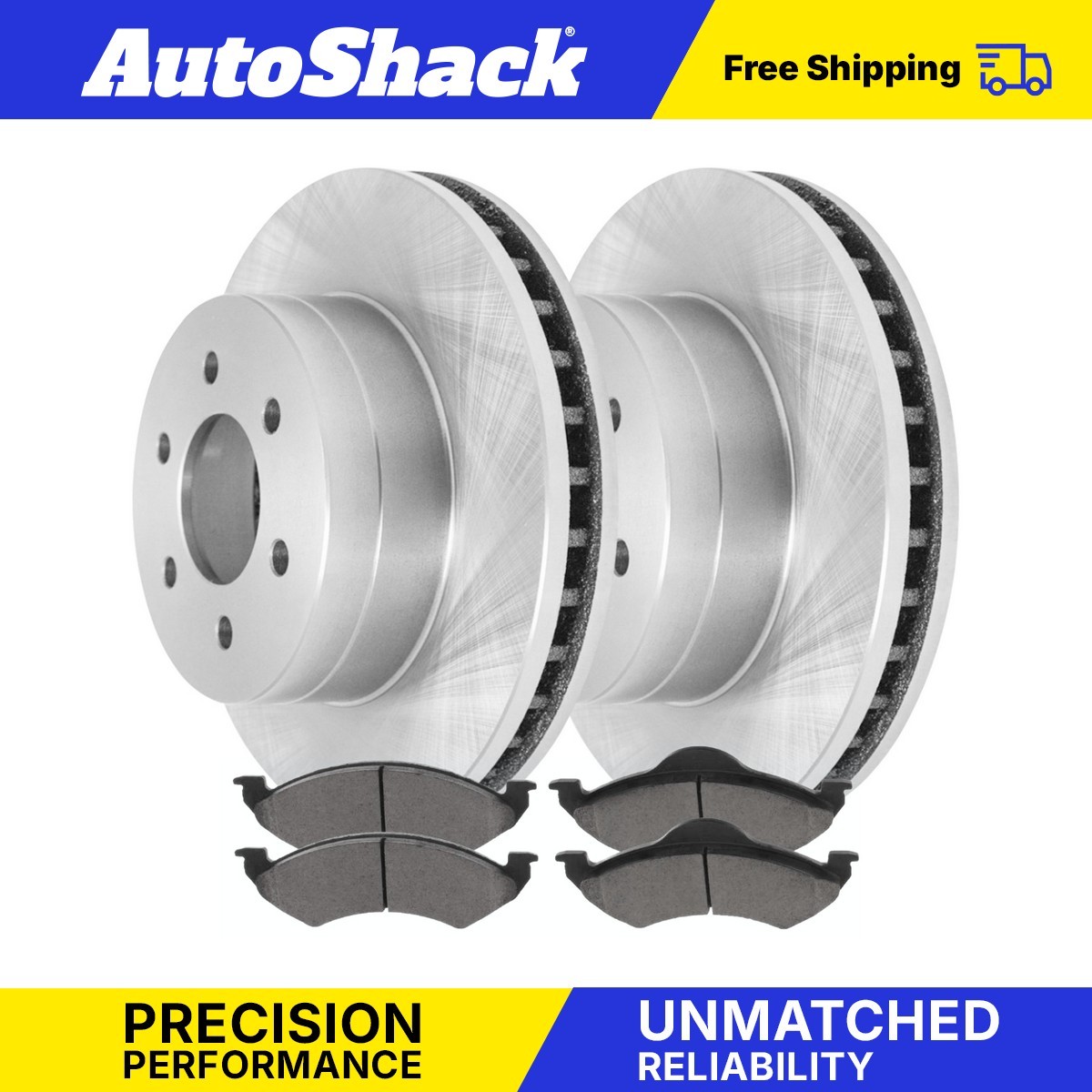 Front Disc Rotors Brake Pads for 2000-2002 Dodge Dakota Durango 4.7L 5.9L