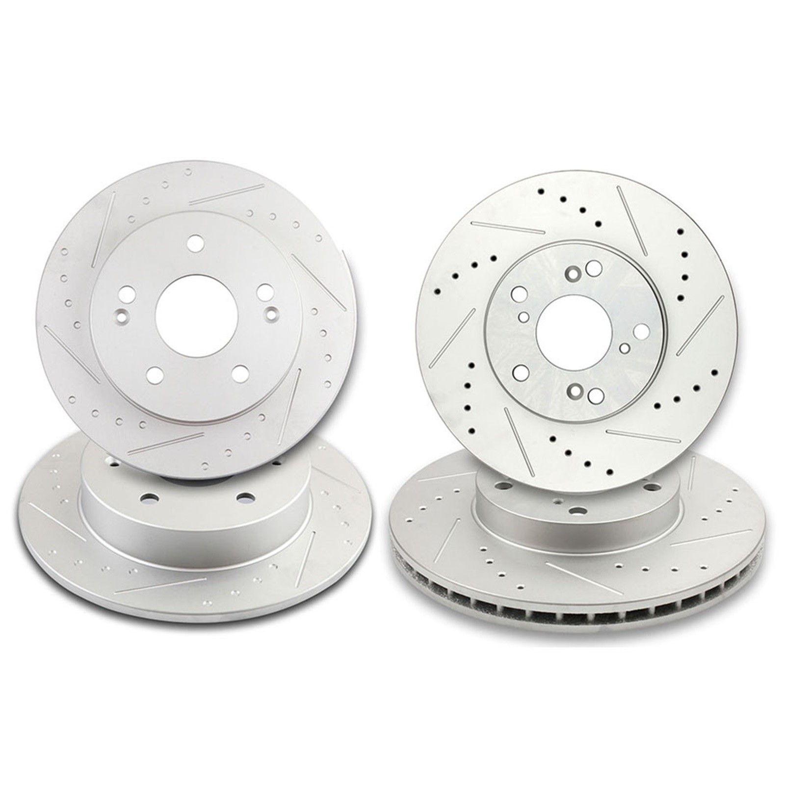 Front Rear Brake and Rotors For 2013-2014 Honda Civic Si EX Acura ILX 2014-2015