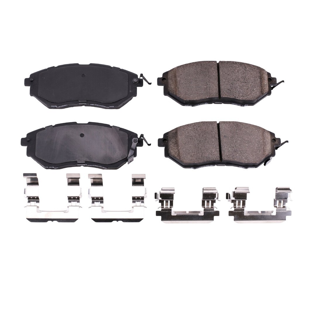 Front & Rear Ceramic Brake Pads Kit For 2008-2014 Subaru Tribeca and B9 Tribeca