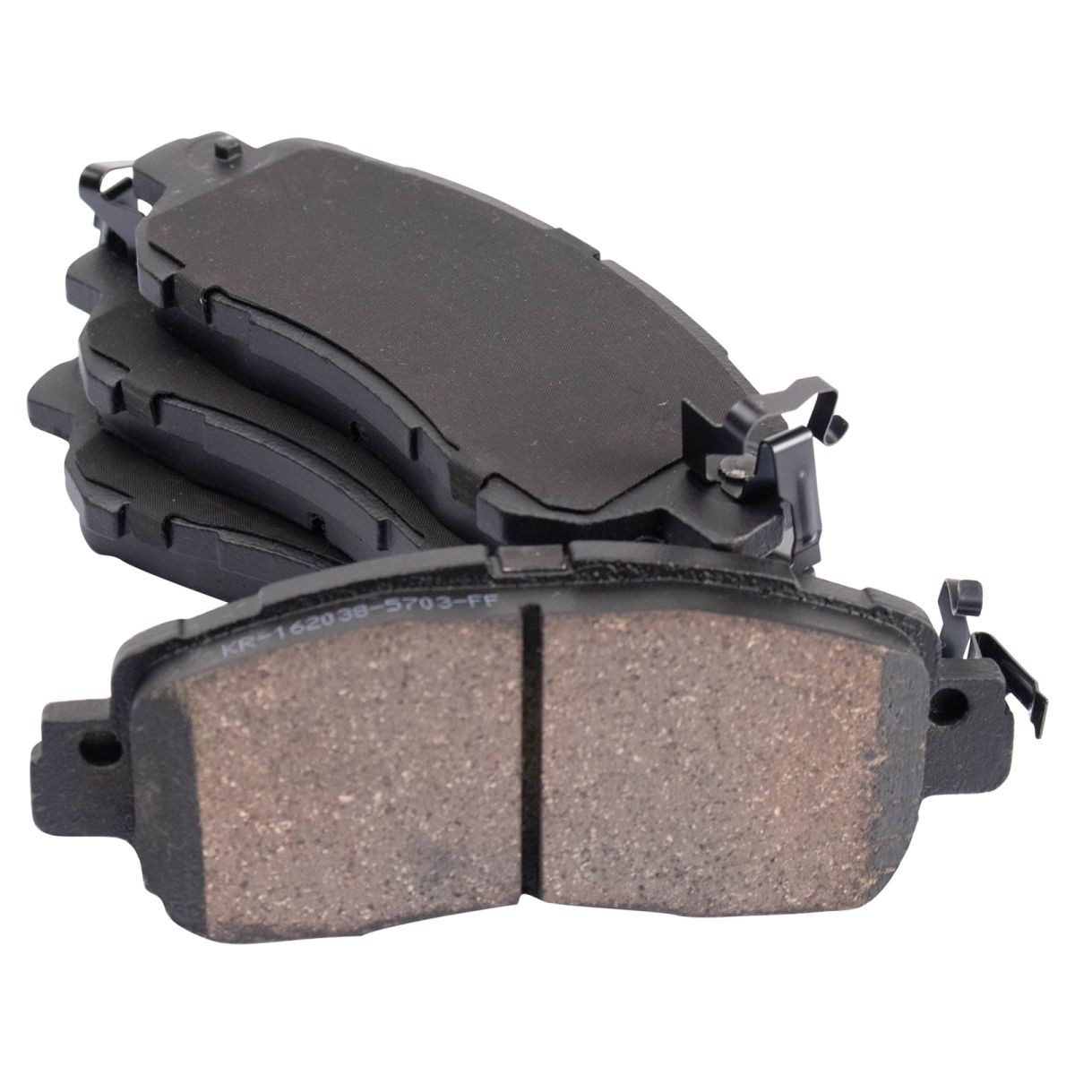 TRQ Performance Front Brake Pad & Rotor Kit Premium G-Coated Ceramic Fits Nissan