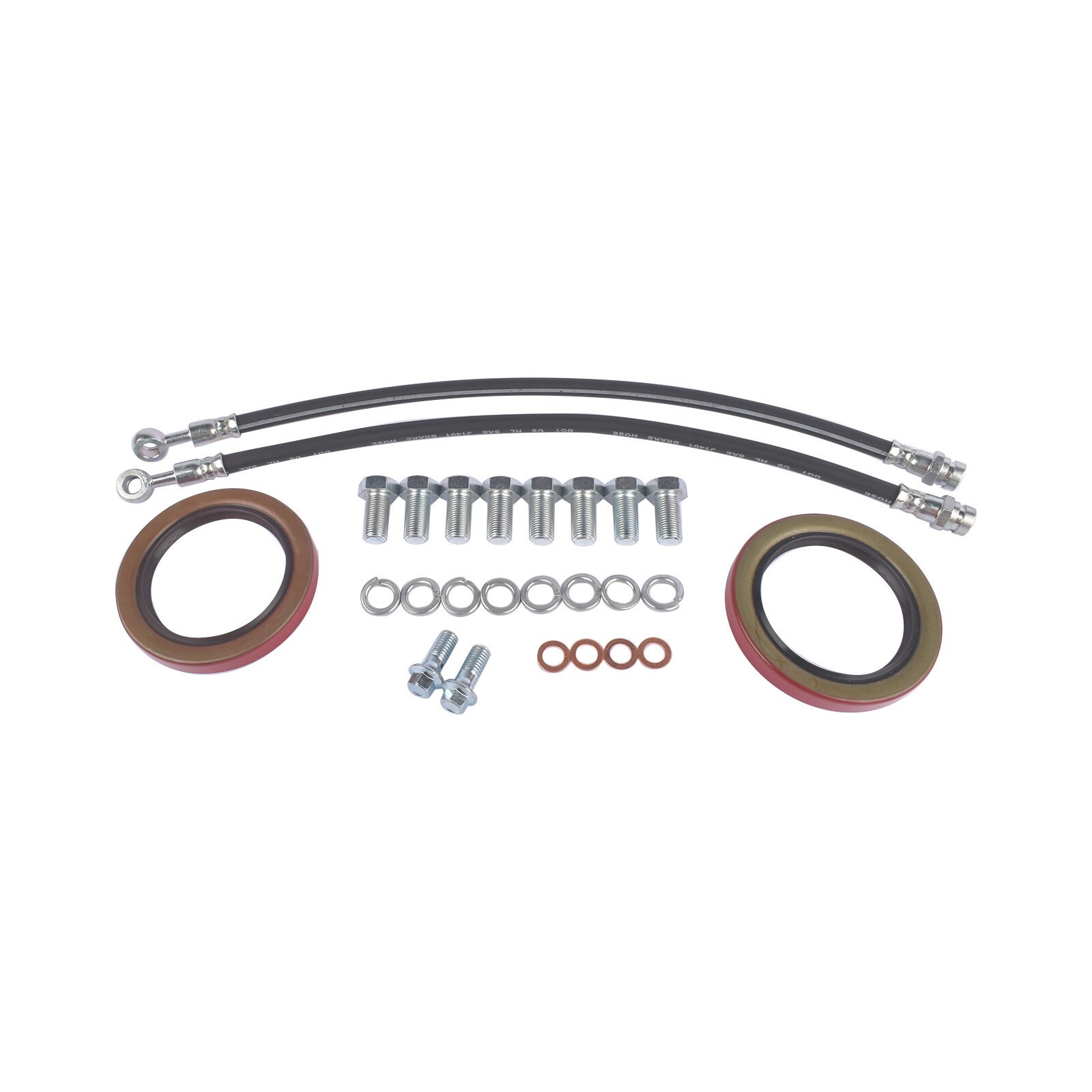 14 Bolt Complete Disc Brake Conversion Kit 10.5 SRW For GM 1973-1988 Disk Brakes