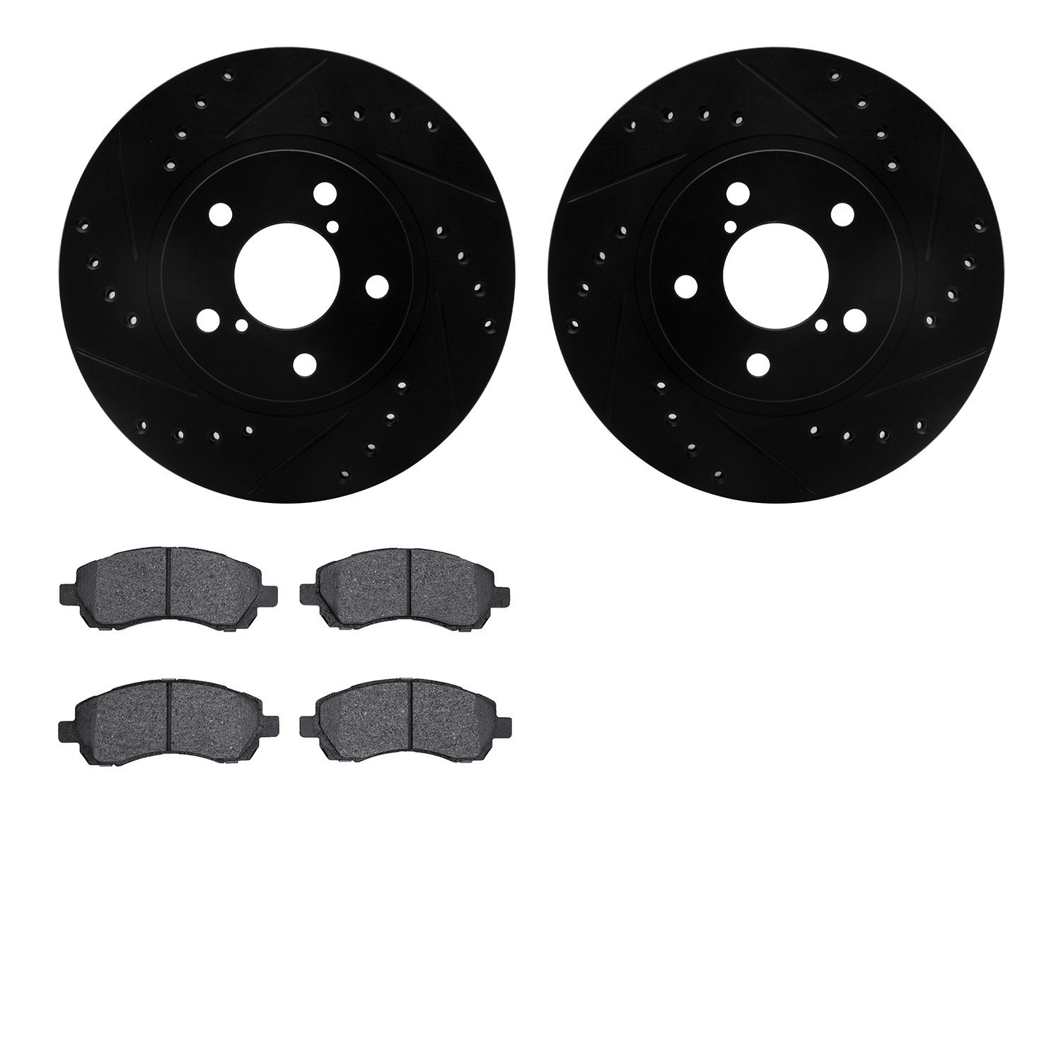 Dynamite Friction Disc Brake Kit for Subaru Impreza, Legacy 8502-13005