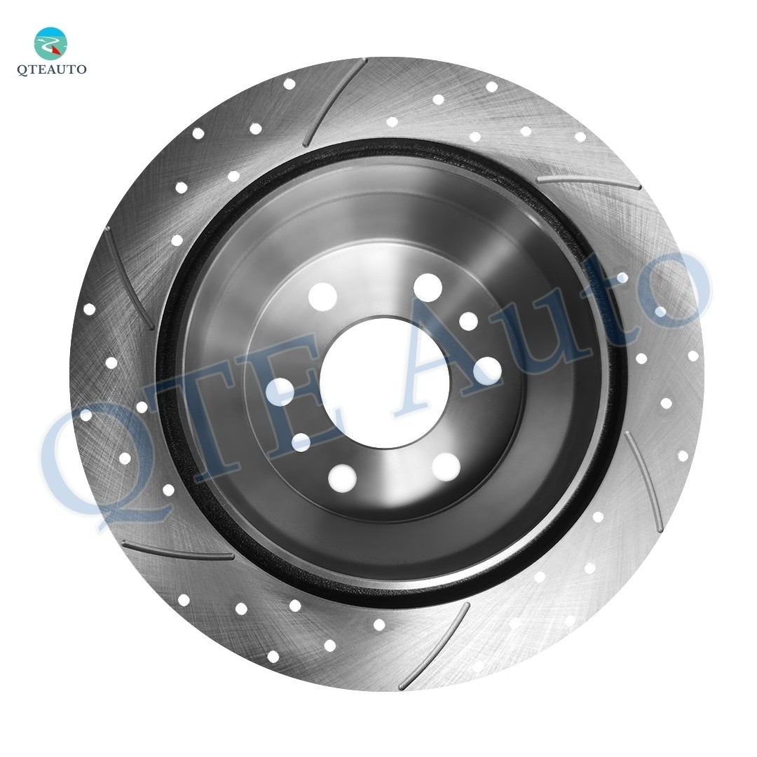 Front 303mm Drilled Slotted Brake Disc Rotors For 1997-1999 Buick Riviera Base
