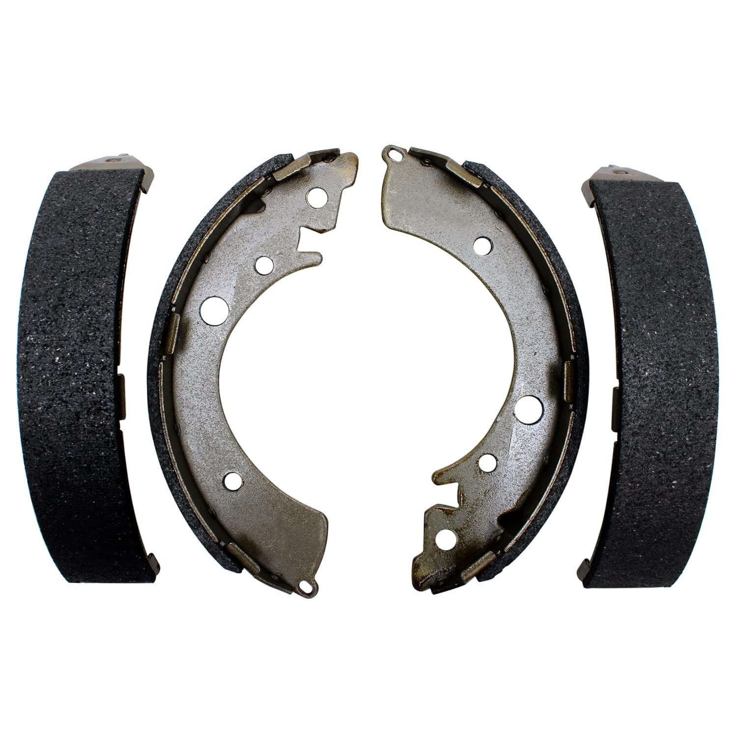 REAR Solid Brake Drums + Ceramic Shoes for Honda Civic Accord