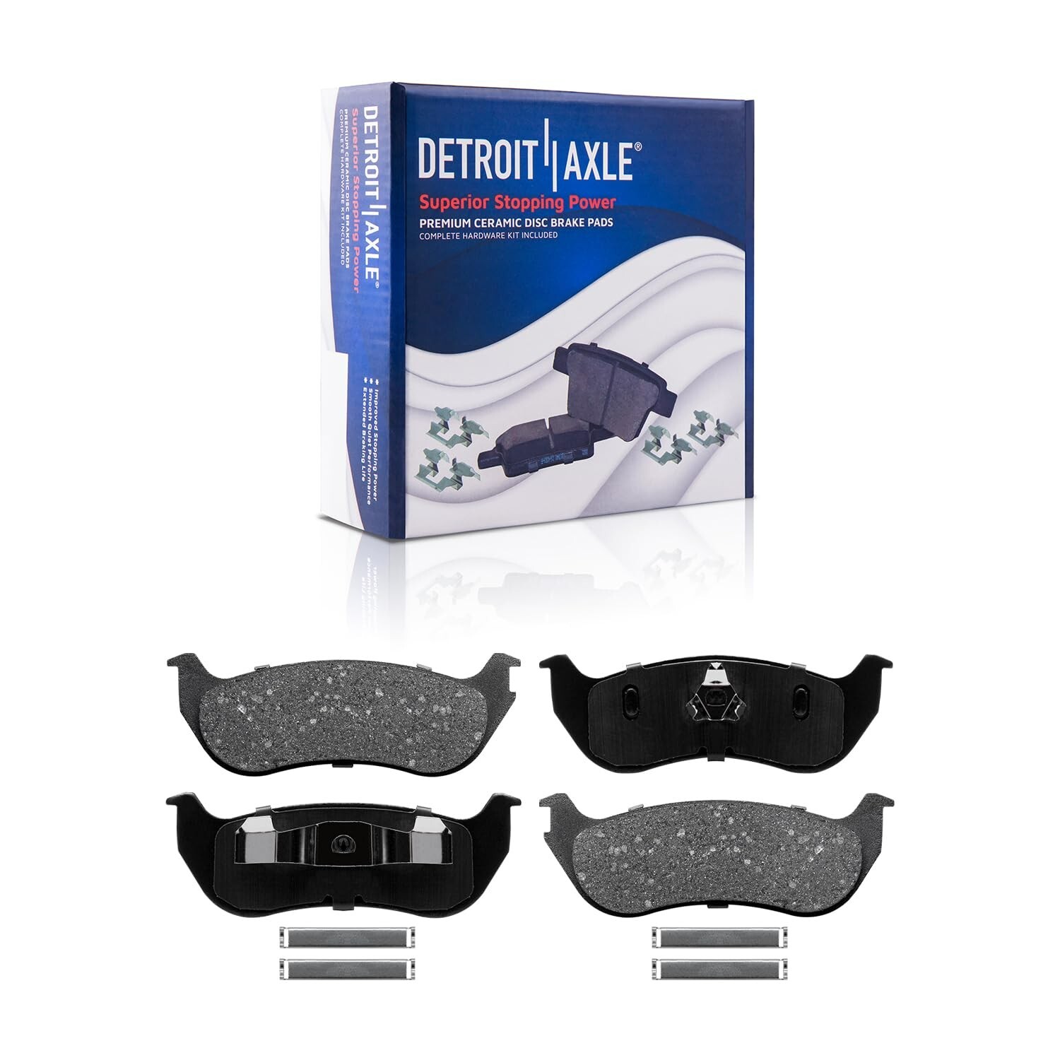 Front & Rear Drilled Rotors Brake Pads 2002 2003-2005 Ford Explorer Mountaineer