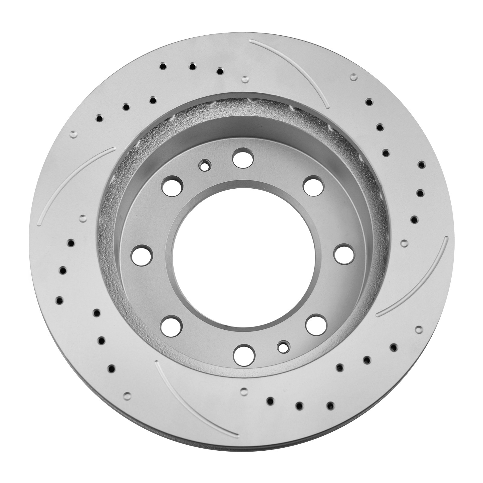 Front Drilled Rotors Brake Pad for Chevy GMC Sierra Silverado 2500 3500 HD H2
