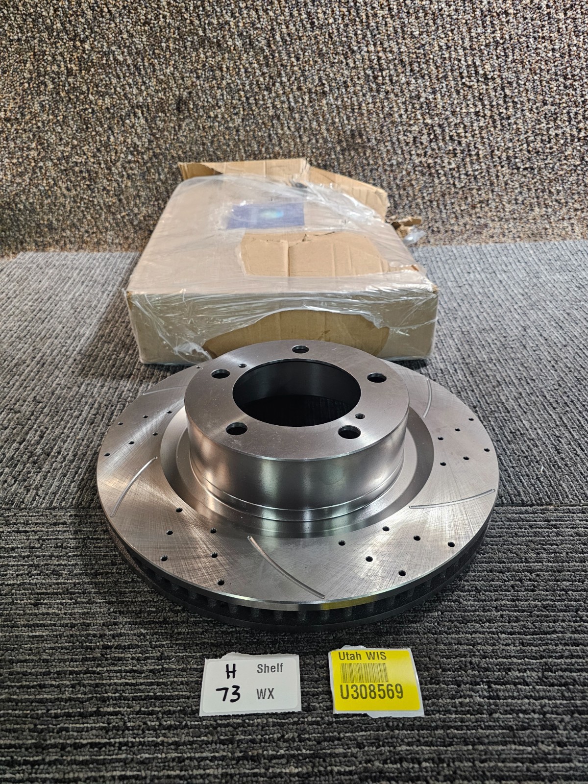 PM Auto Front left PM2000040-L Brake Disc Rotor Fo 2008-2022 Toyota Sequoia