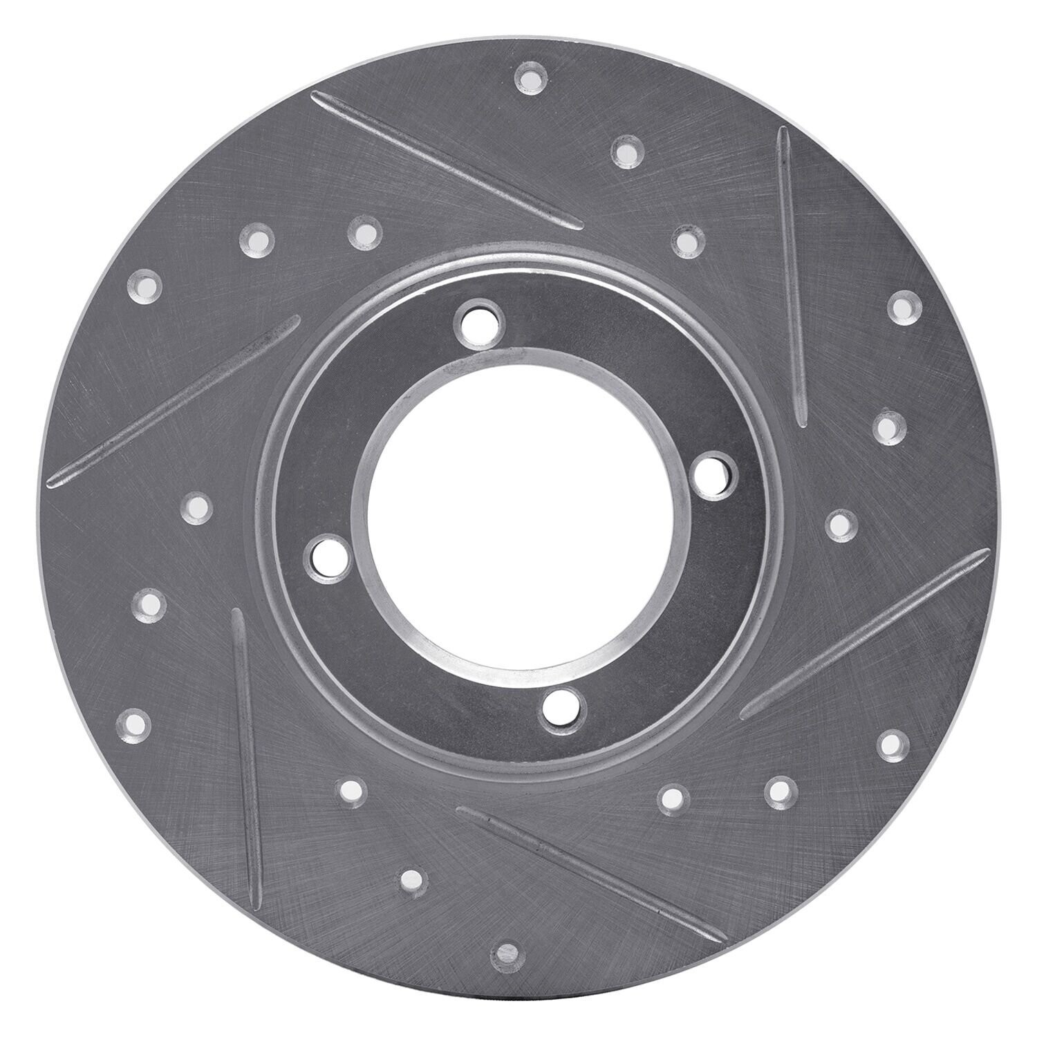 For Subaru Brat 82-83 Brake Rotor eLINE Drilled & Slotted 1-Piece Front