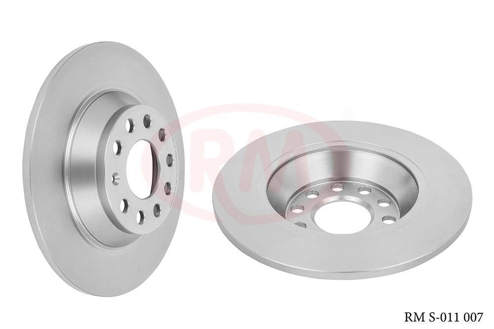 Rear Brake Rotor/Disc Fit For Audi A6 Rear