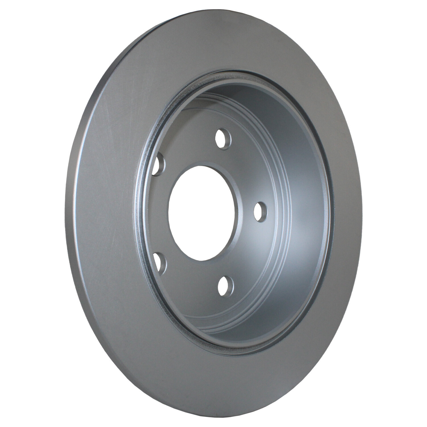 Bison Performance Pair 2 Rear Coated 278mm Brake Rotors for Buick Chevy Pontiac