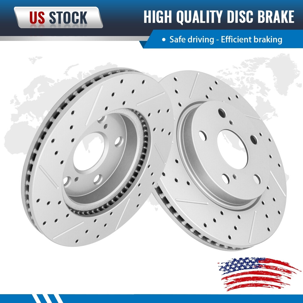 275mm Front Brake Rotors for 2012-2018 Toyota RAV4 Prius-V Lexus HS250h Scion XB
