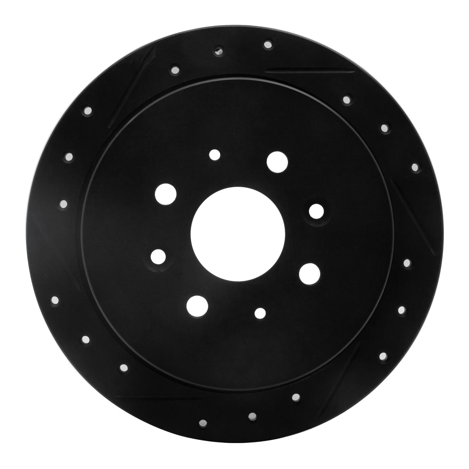 DFC 633-92093L Premium Drilled & Slotted Rear Driver Side Brake Rotor