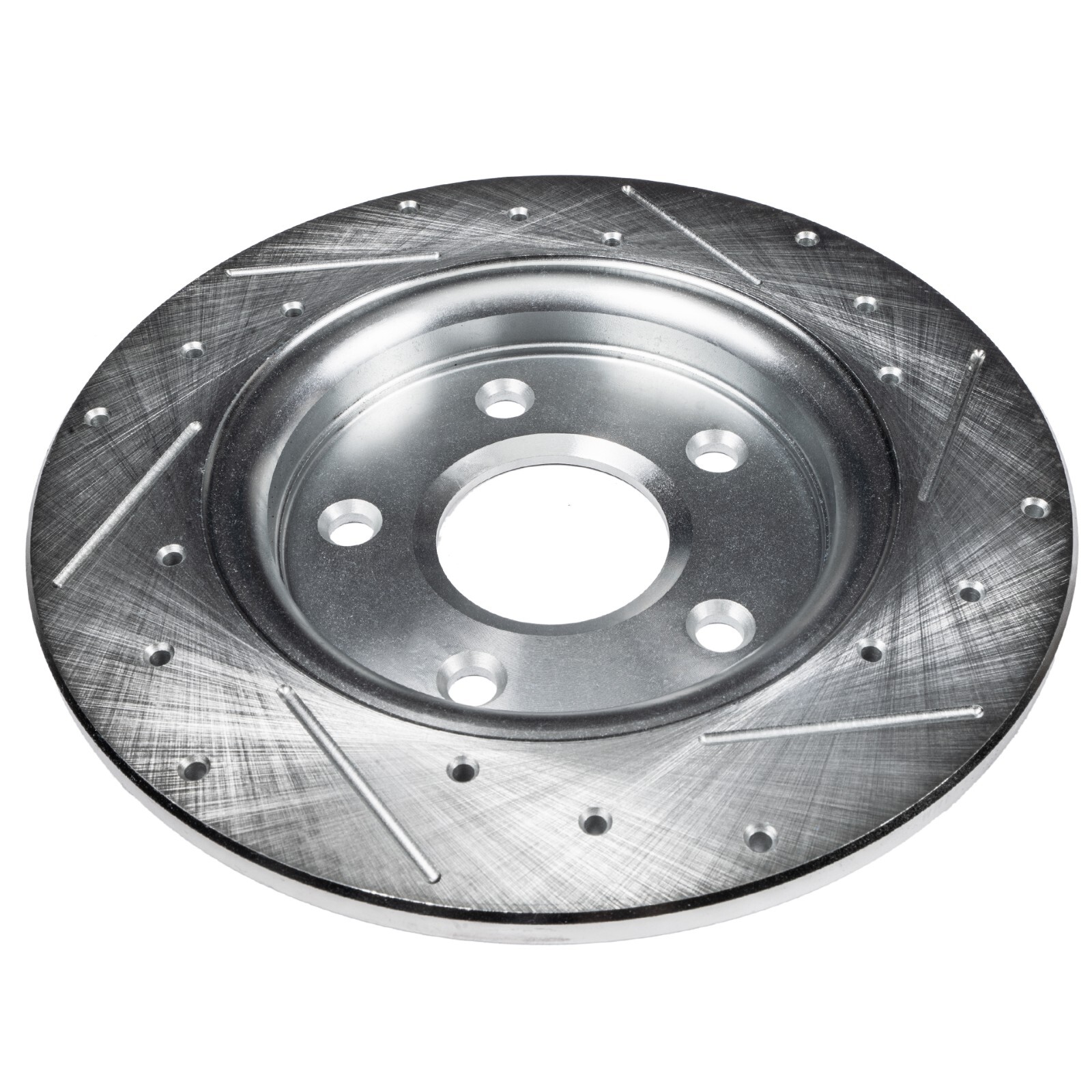 Rear Drilled and Slotted Disc Brake Rotors Set for 2019 – 2023 Toyota Corolla