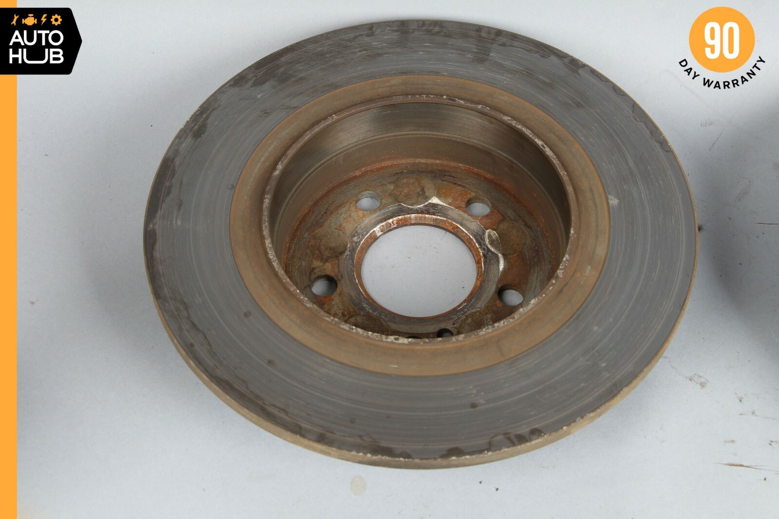 08-14 Mercedes W204 C250 C300 C350 Rear Brake Rotor Left and Right Set OEM