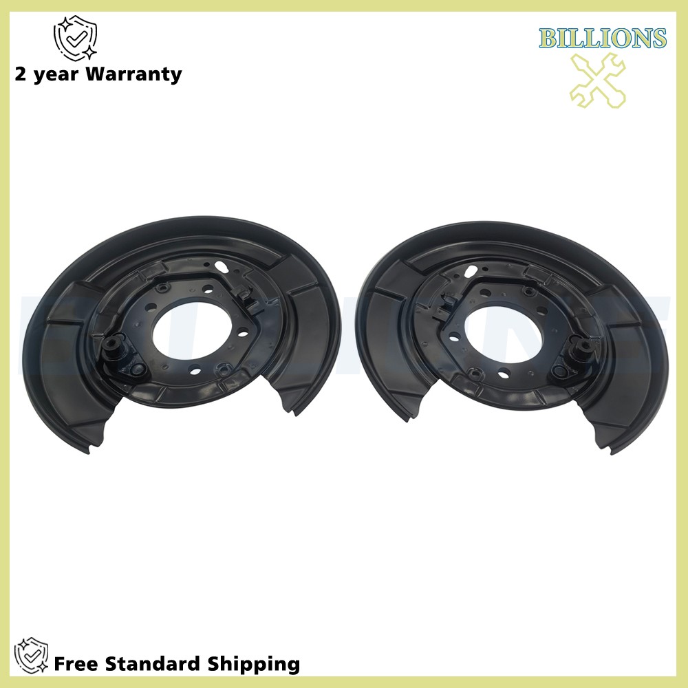 New Brake Dust Shields Set of 2 Rear for Lexus RX330 RX350 RX400h Toyota 924-373