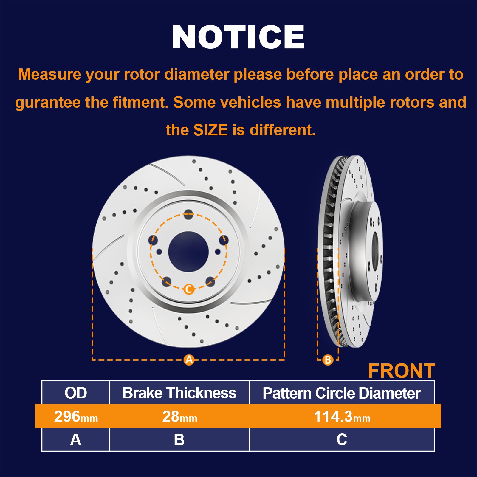 Front Rear Brake Rotors Discs + Pads Kits for Toyota Camry Avalon Lexus ES350