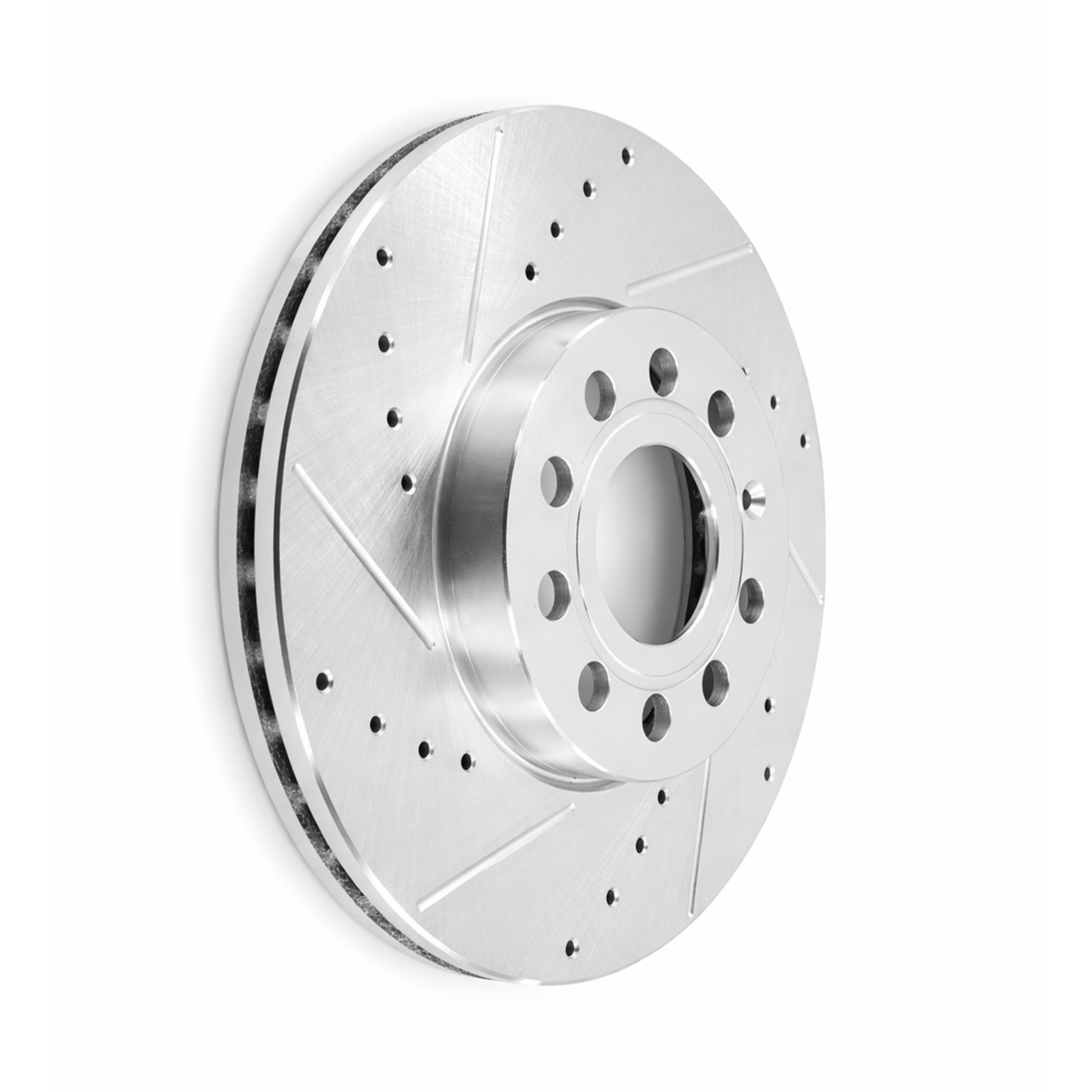 288mm Front Drilled Brake Rotors Brake Pad For Audi A3 Quattro Golf Eos VW Jetta