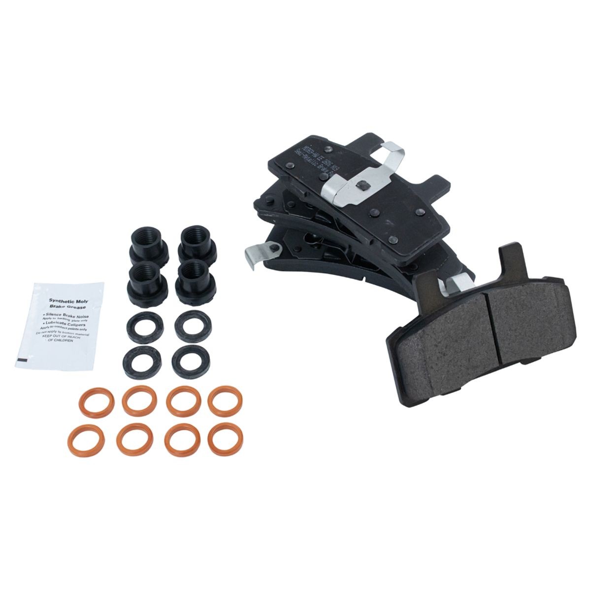 Brake Pad & Performance Rotor Kit Metallic Front for 94-99 Dodge Ram 1500