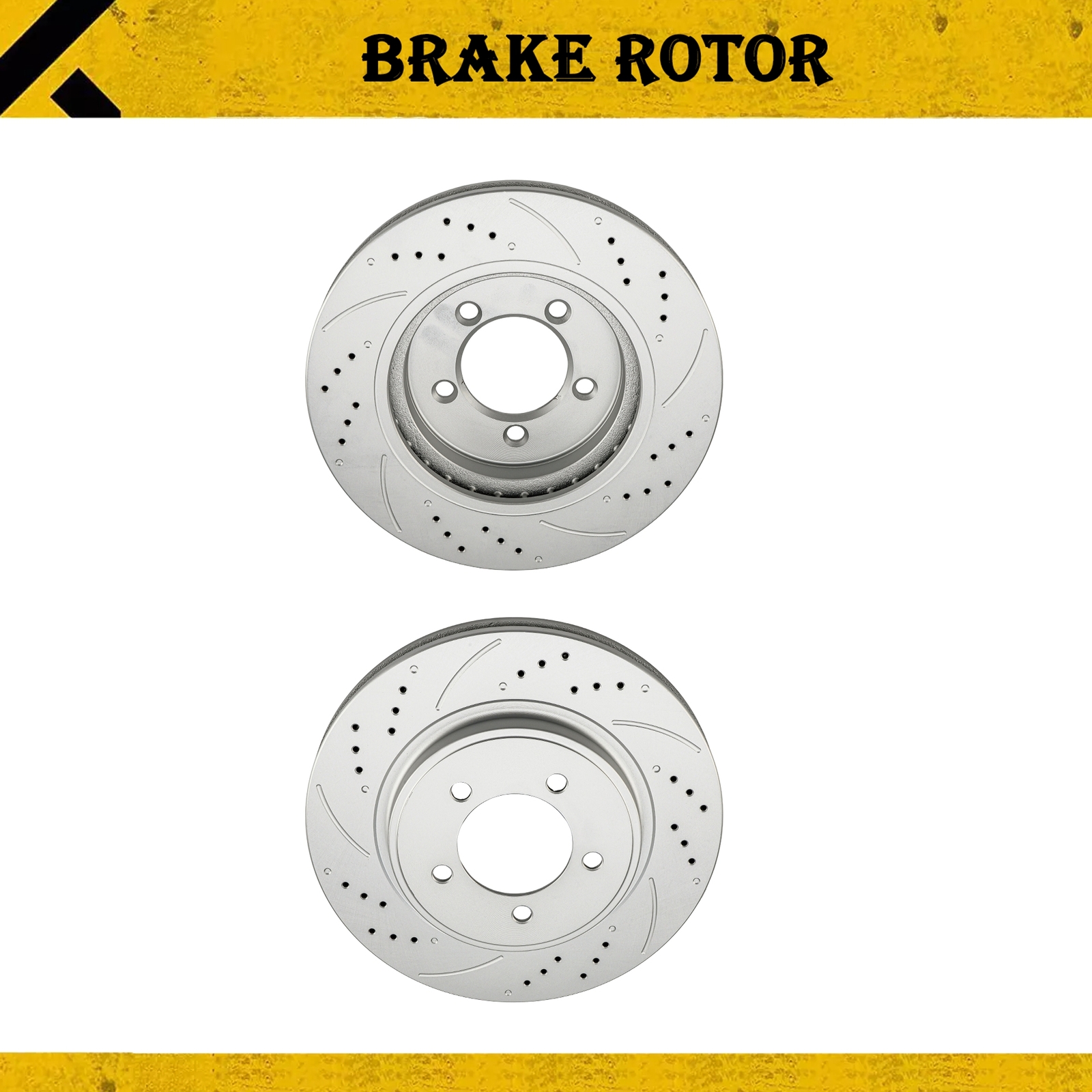 2x Front Drilled For Mercury Mountaineer; Ford Explorer 06-10 54143 Brake Rotors