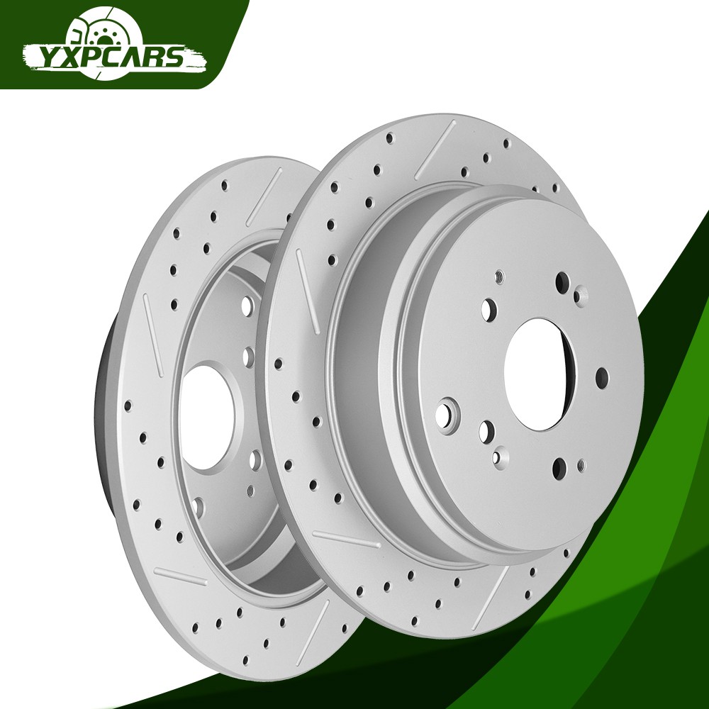 313mm Rear Disc Brake Rotors for 2002 2003 2004 Honda Odyssey