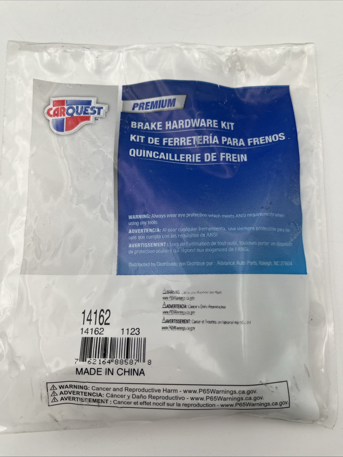 Carquest Wearever Disc Brake Caliper Giude Pin Kit 14162