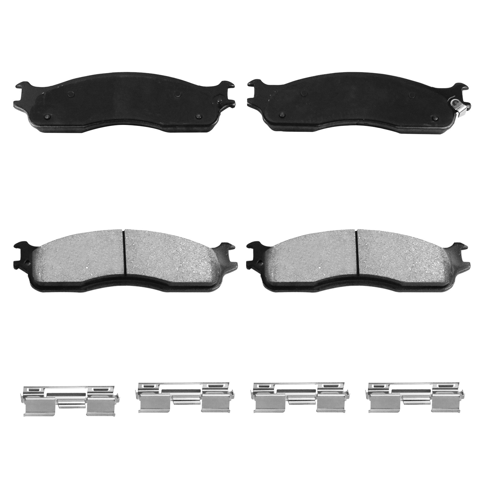 Front & Rear Drilled Rotors Ceramic Brake Pads Kit for Dodge Ram 1500 2500 3500