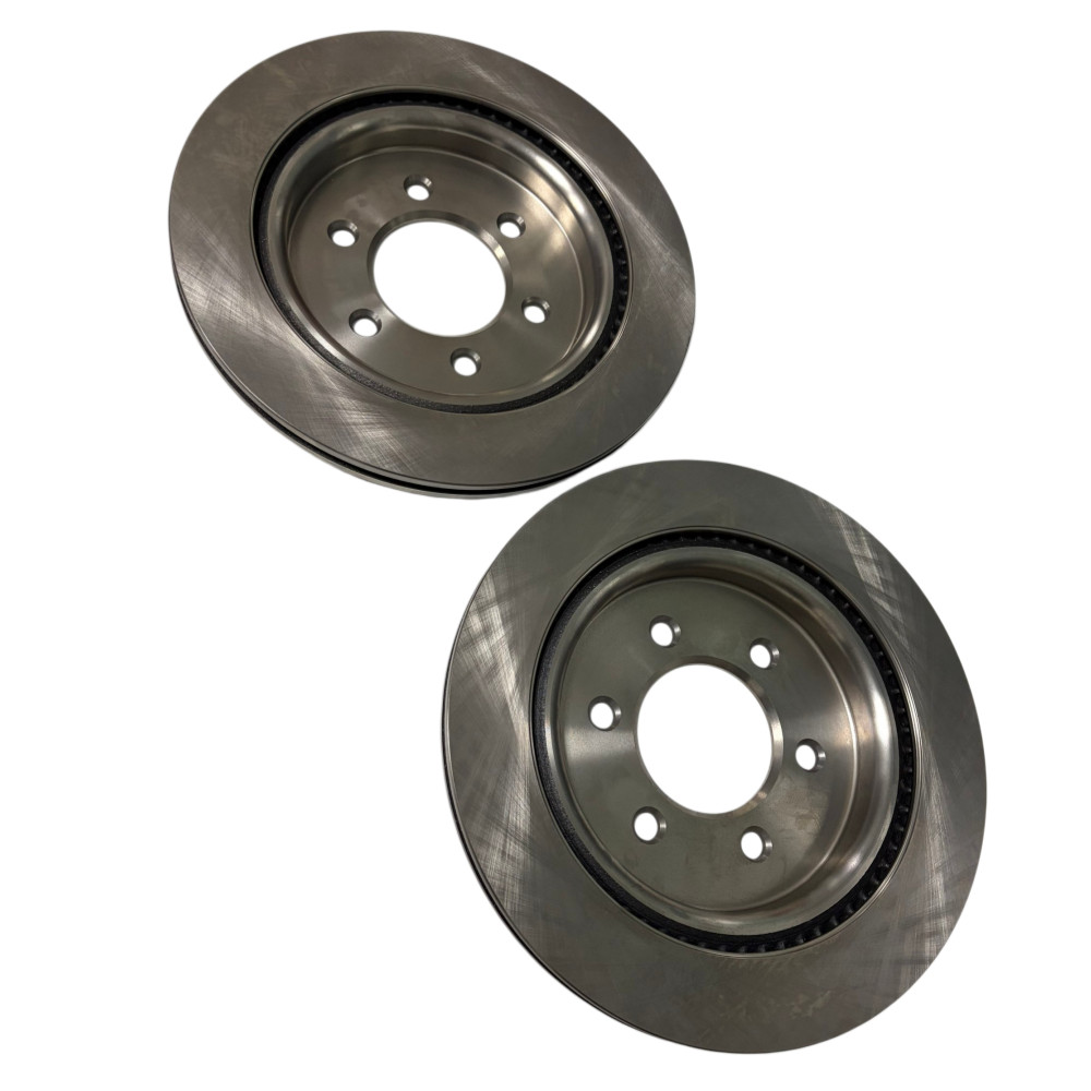 Fit For Ford F-150 2021 3.0L 3.5L Car Rear Brake Kit Ceramic Rotors Pads 336mm