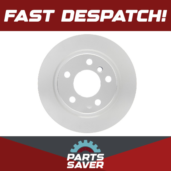 2x Brake Discs Pair Solid fits BMW 114D F20, F21 1.5D Rear 15 to 19 B37D15A Set
