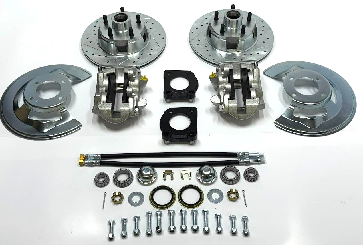 1964 1965 1966 1967 Ford Mustang front disc brake conversion v-8 4 piston