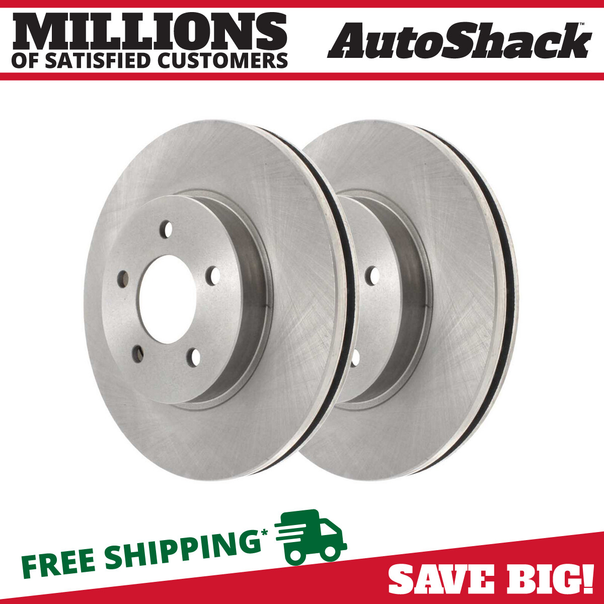 Front Brake Rotors Pair for Buick Century LeSabre Regal Chevy Venture 3.8L FWD