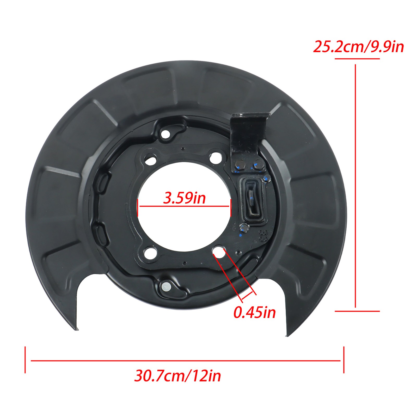 LABLT Brake Backing Plate Rear Right For Hyundai Santa Fe 2.7L 3.3L 2007-2009