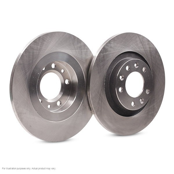 2x APEC Rear Brake Discs For OPEL GRANDLAND / GRANDLAND 221kW/300HP/1598cc