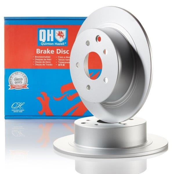 2x Brake Discs Pair Solid fits NISSAN QASHQAI J10 1.5D Rear 06 to 13 291mm Set