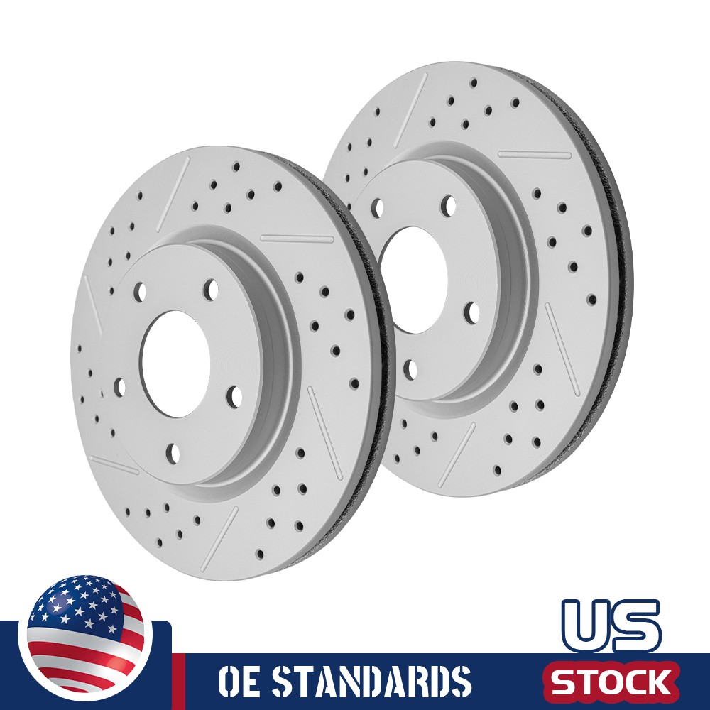 280mm For 2013 2014 2015 2016 Nissan Sentra Front Drilled Disc Brake Rotors