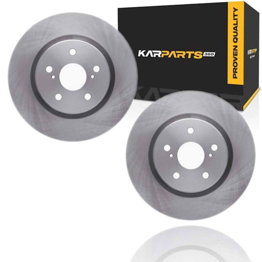 For Toyota Avalon 2019-2022 Disc Brake Rotors Front Set Of 2 Cast Iron Material