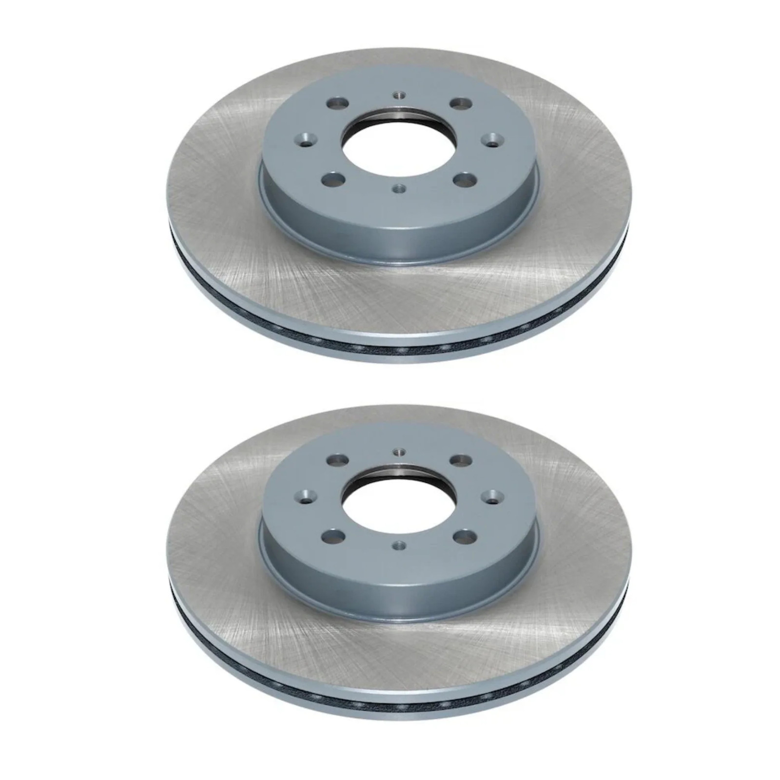 Front Set of 2 Titanium Disc Brake Rotors Pronto DuraGo BR3295-01