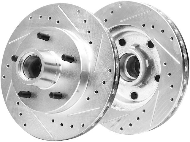 Detroit Axle 98FK38J Front Brake Rotor Set Fits 1982-1995 Chevy S10
