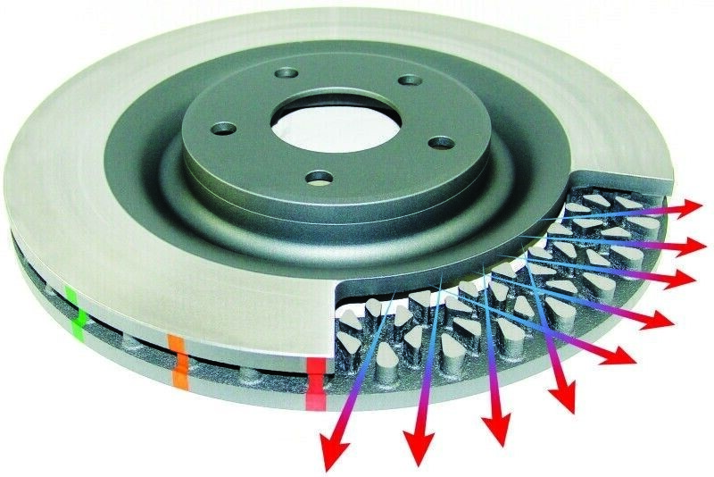 DBA 43051S-10 for 2017+ Subaru STi Rear Slotted 4000 Series Rotor